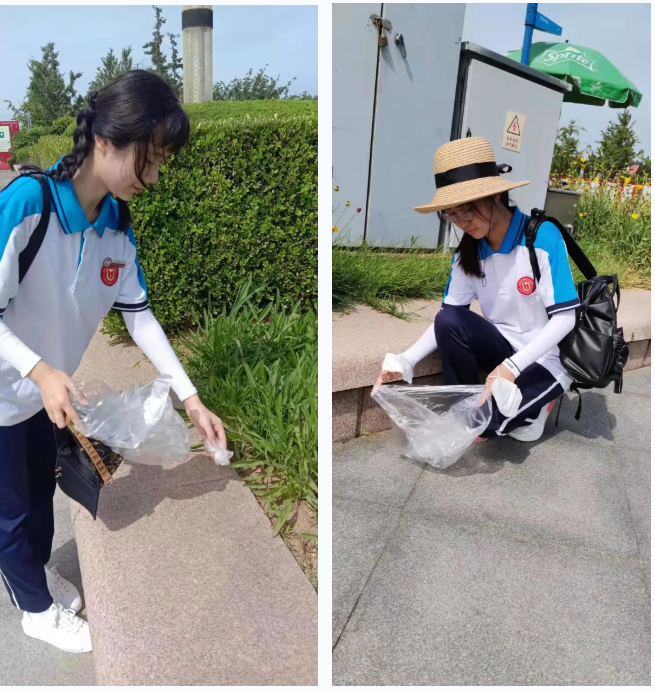 青岛十七中组织学生开展暑期社会实践活动