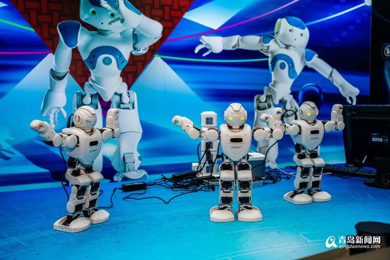 据悉,青岛机器人城市公园还是人工智能青少年科普基地,除了正常接待