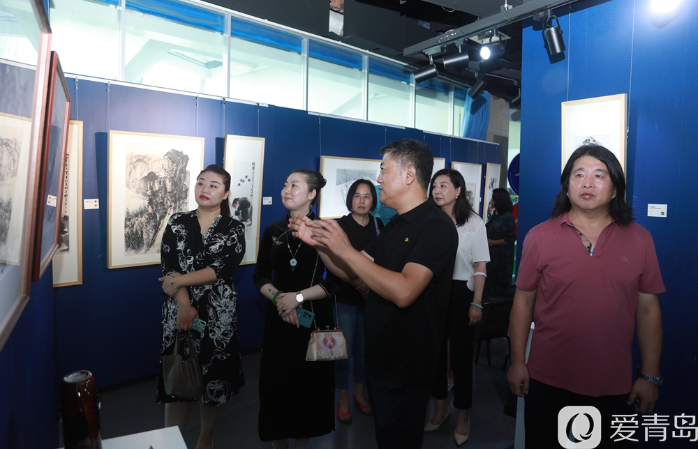 画展|崇山惠泽——臧崇樑、薛波水墨作品展开展！