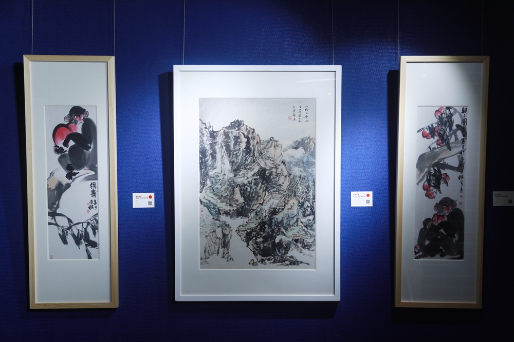画展|崇山惠泽——臧崇樑、薛波水墨作品展开展！