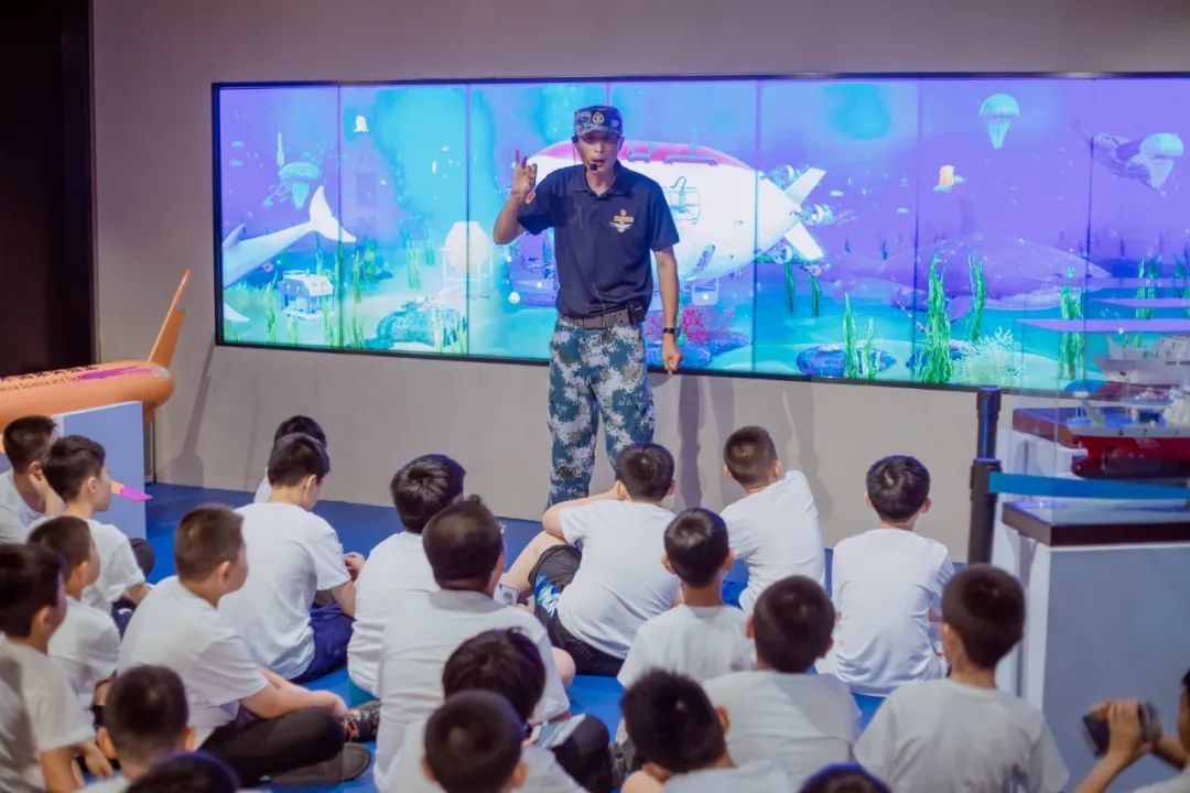 参与“我爱祖国海疆”读行夏令营 一起把成长写进蓝天海风里