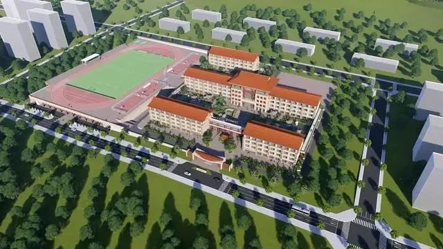 青岛实验初中李沧校区计划五月交付设54个教学班