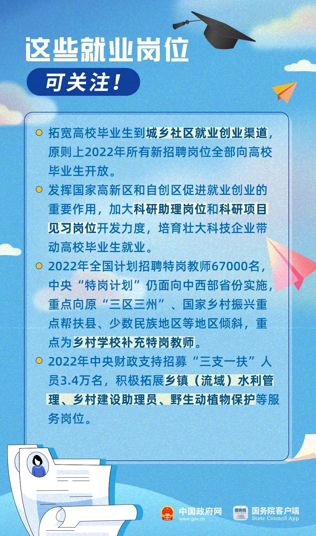 @2022届高校毕业生,这些事项请留意!
