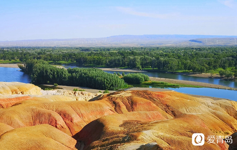 行走中的风景:红妆绿林五彩滩 走进柔情与苍劲的世界