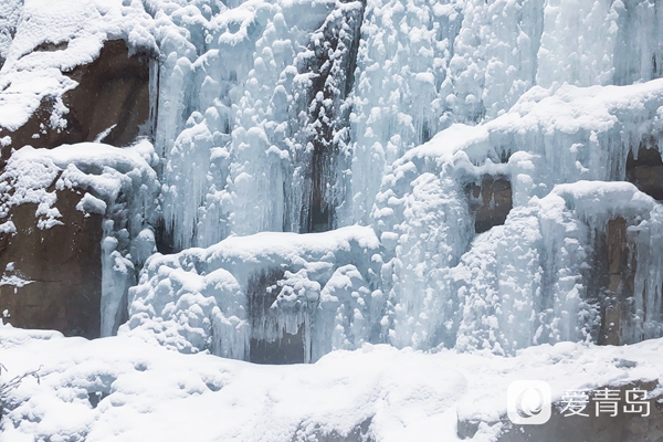 崂山最新雪景大片流出!银装素裹,宛如穿越冰河世纪