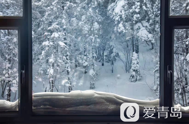 行走中的风景：雪中的老克里湖 梦里的童话世界