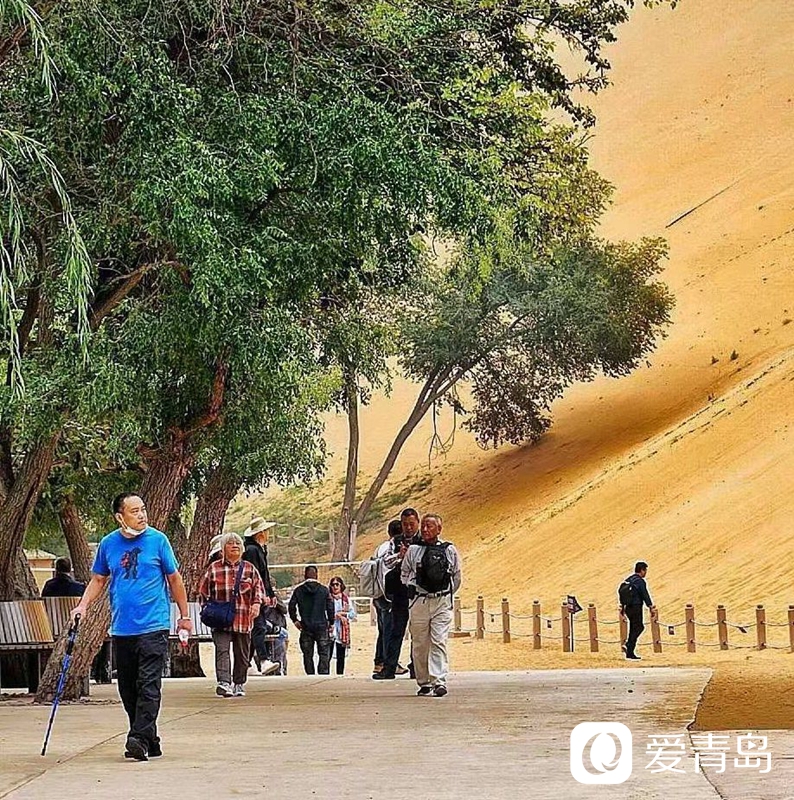 行走中的风景:大漠无疆长河长 驼铃声声美酒香