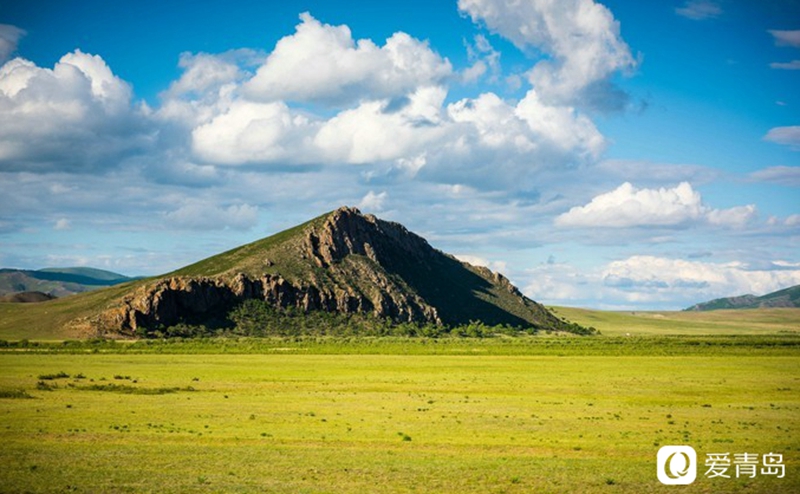 行走中的风景:沉醉在锡盟的绚丽红霞中