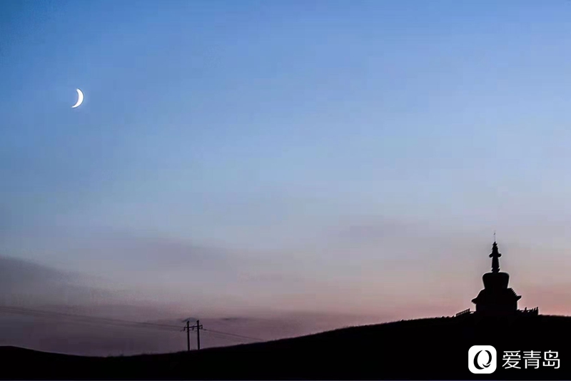 行走中的风景：沉醉在锡盟的绚丽红霞中