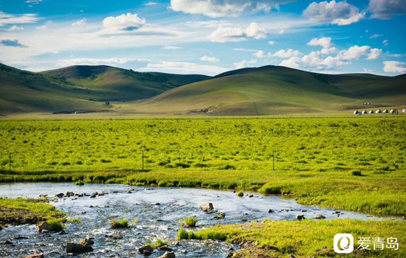 行走中的风景:沉醉在锡盟的绚丽红霞中