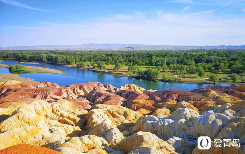 行走中的风景：绝美绚丽五彩滩柔情与苍劲的完美融合