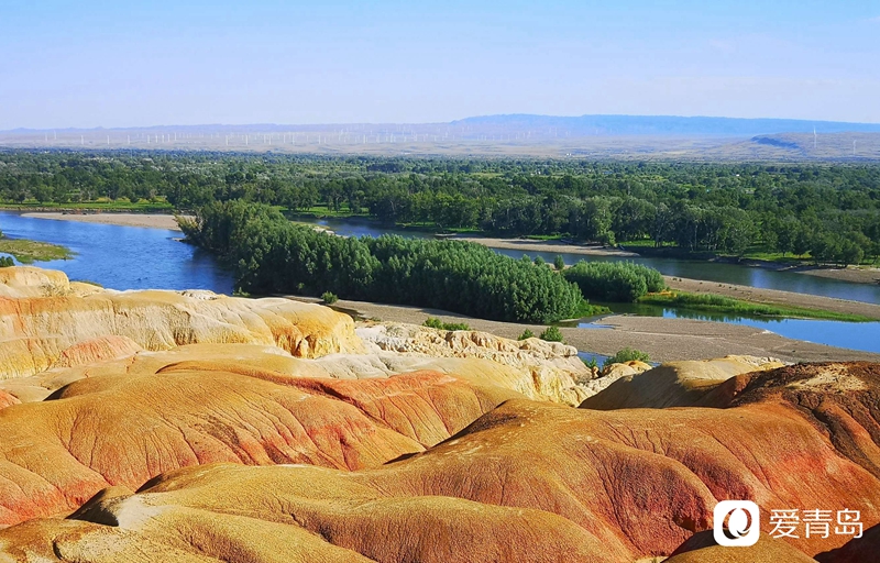 行走中的风景：绝美绚丽五彩滩柔情与苍劲的完美融合