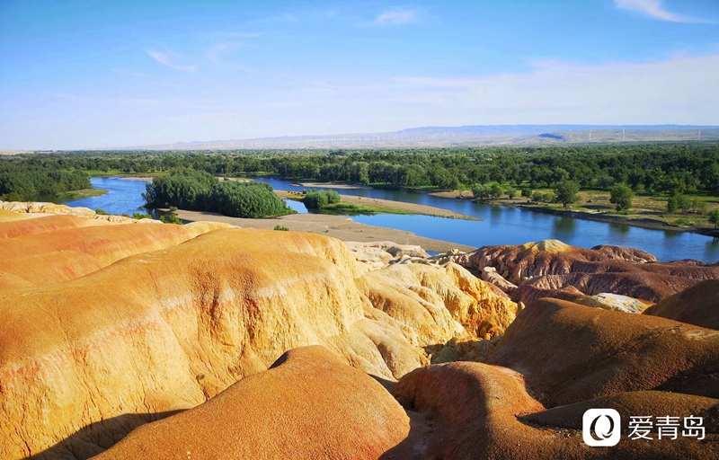 行走中的风景：绝美绚丽五彩滩柔情与苍劲的完美融合