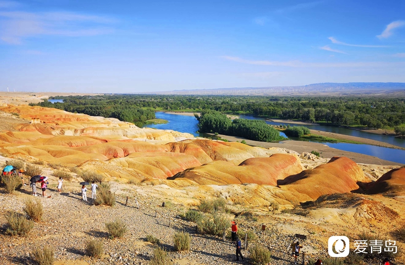 行走中的风景：绝美绚丽五彩滩柔情与苍劲的完美融合