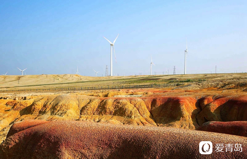 行走中的风景:绝美绚丽五彩滩柔情与苍劲的完美融合