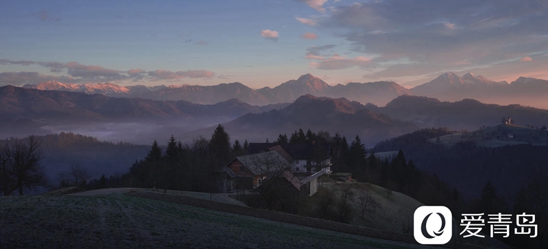 行走中的风景：北欧奇遇记 蓝橙色调的童话世界