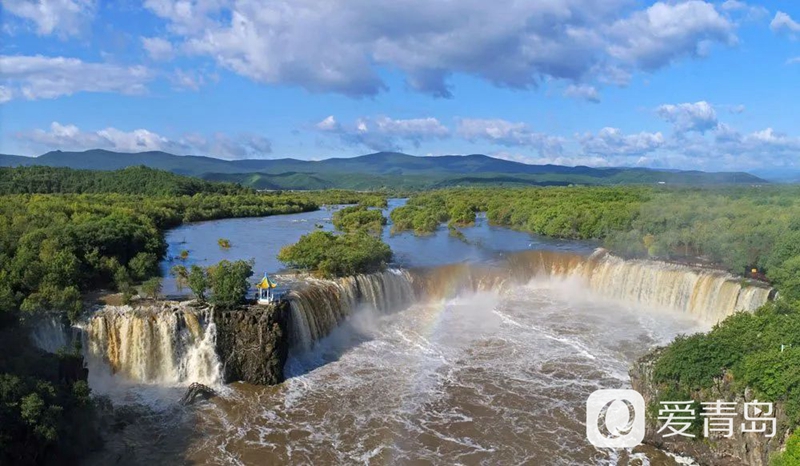 行走中的风景:群山环抱中的璀璨明珠 纯洁静谧的镜泊湖